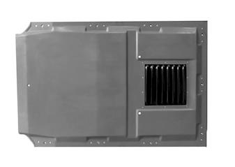 O350 Exhoust Below Cover 3300.076