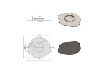 Obere Platte der vorderen Luftfeder 2405.036