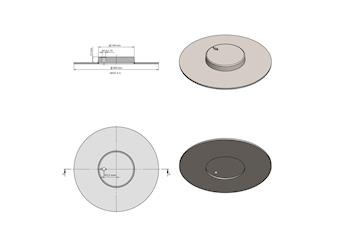 Air Spring Top Plate 2405.038