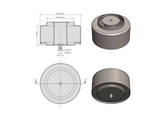 Luftfeder Unterer Kolben 2405.011