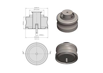 Air Spring Lower Piston 2405.013