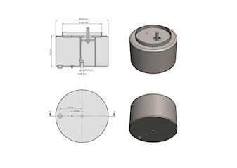 Luftfeder Unterer Kolben 2405.015