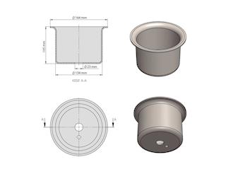 Верхняя чашка Axel 2405.020