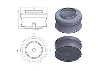 Air Spring Lower Piston 2405.031