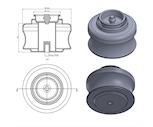 Air Spring Lower Piston 2405.032