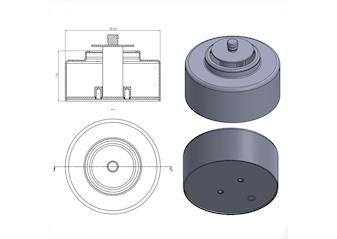 Front Air Spring Lower Piston 2405.033