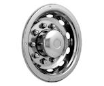 Stainless Wheel Cover Rear 22.5" 2802.023