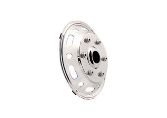 Deep Simulator Stainless Rim Cover Snap Front 16" 2802.067