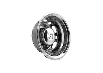 Simulator Stainless Wheel Cover Rear 16" with Bracket 2802.070