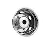 Deep Simulator Stainless Wheel Cover Fitting Rear 15" 2802.073