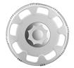 Luxury Plastic Wheel Cover White Rear 17.5" 2802.080